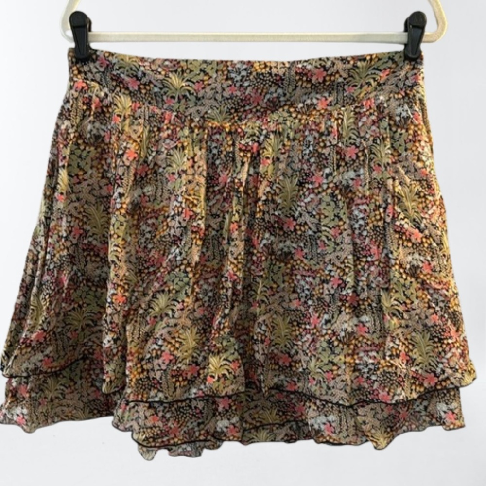 NWT Scotch & Soda Scotch Maison Skirt Women's Large Floral